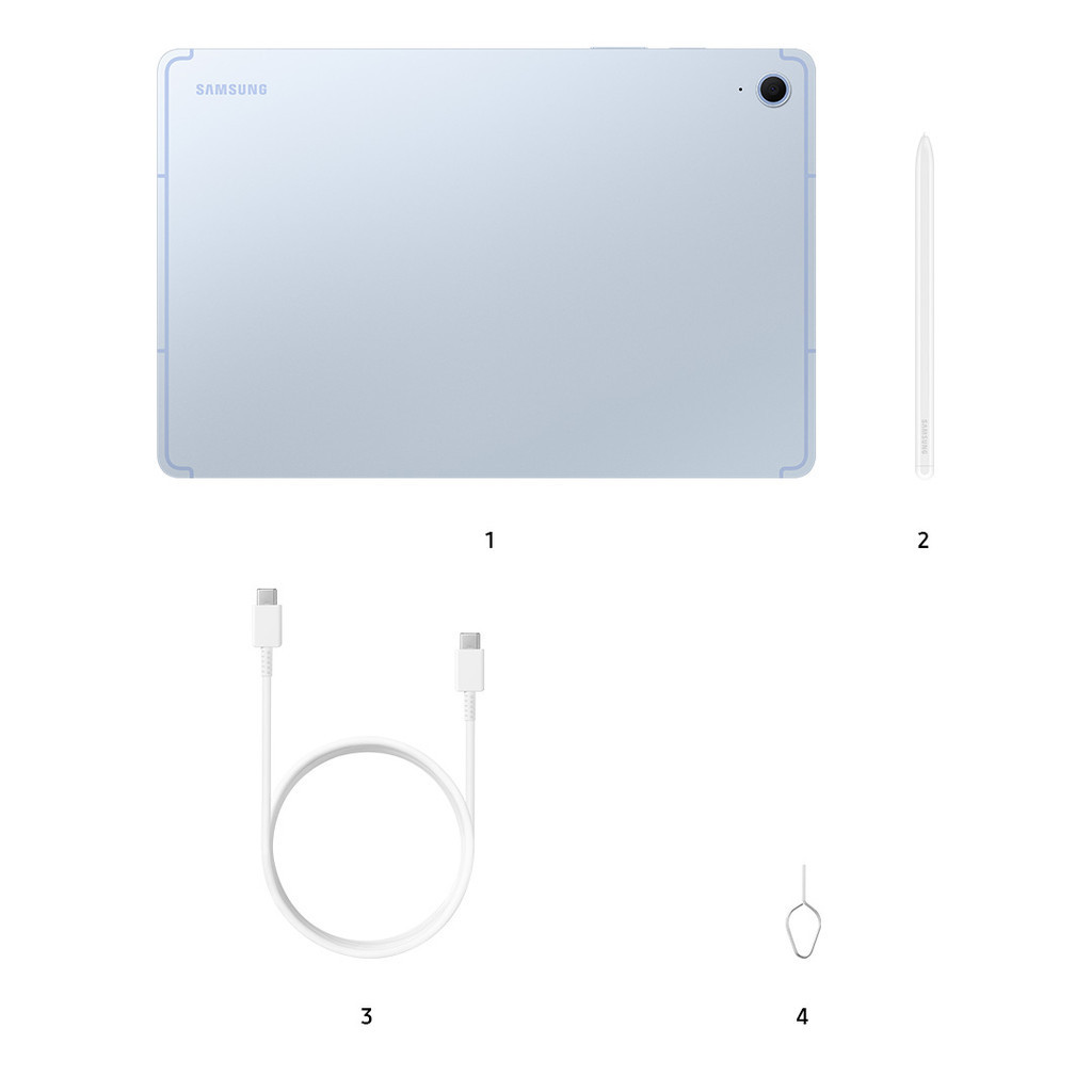 Samsung Galaxy Tab S10 FE 8GB/128GB - Blue | Tablet AI | Galaxy AI | Layar besar
