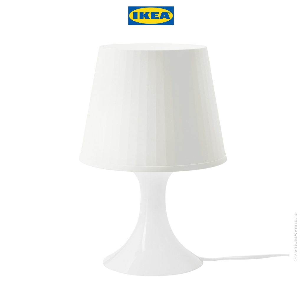 IKEA LAMPAN Lampu Meja / Lampu Baca Minimalis Putih 29cm