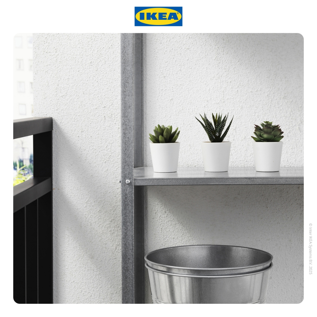 IKEA FEJKA Tanaman Hias Palsu Sukulen dengan Pot 6cm Isi 3pcs