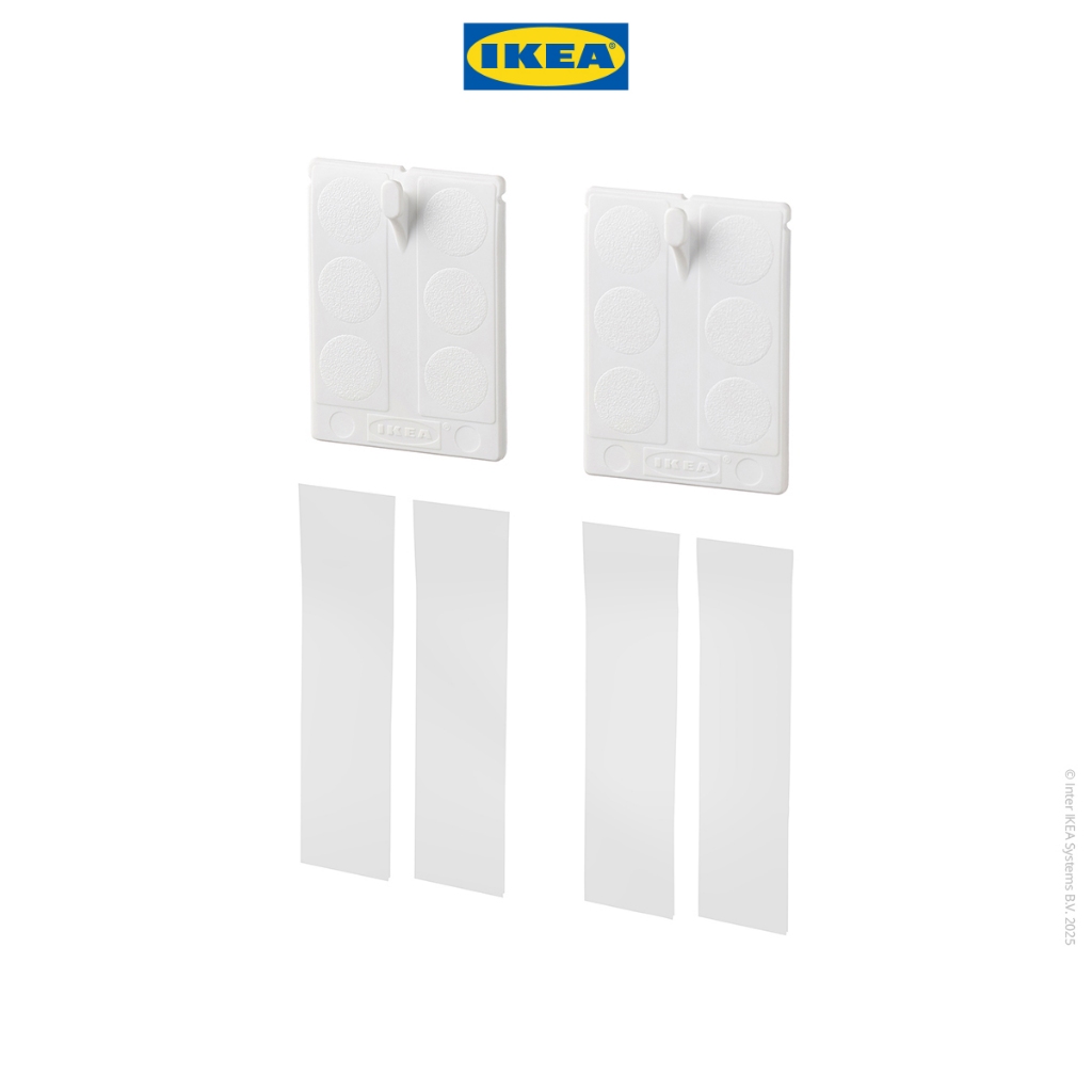 IKEA ALFTA Pengait Dengan Perekat Dinding