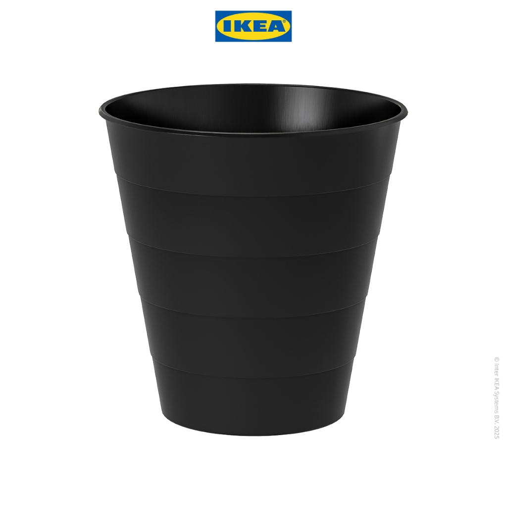 IKEA FNISS Tempat Sampah 10 Liter - Hitam