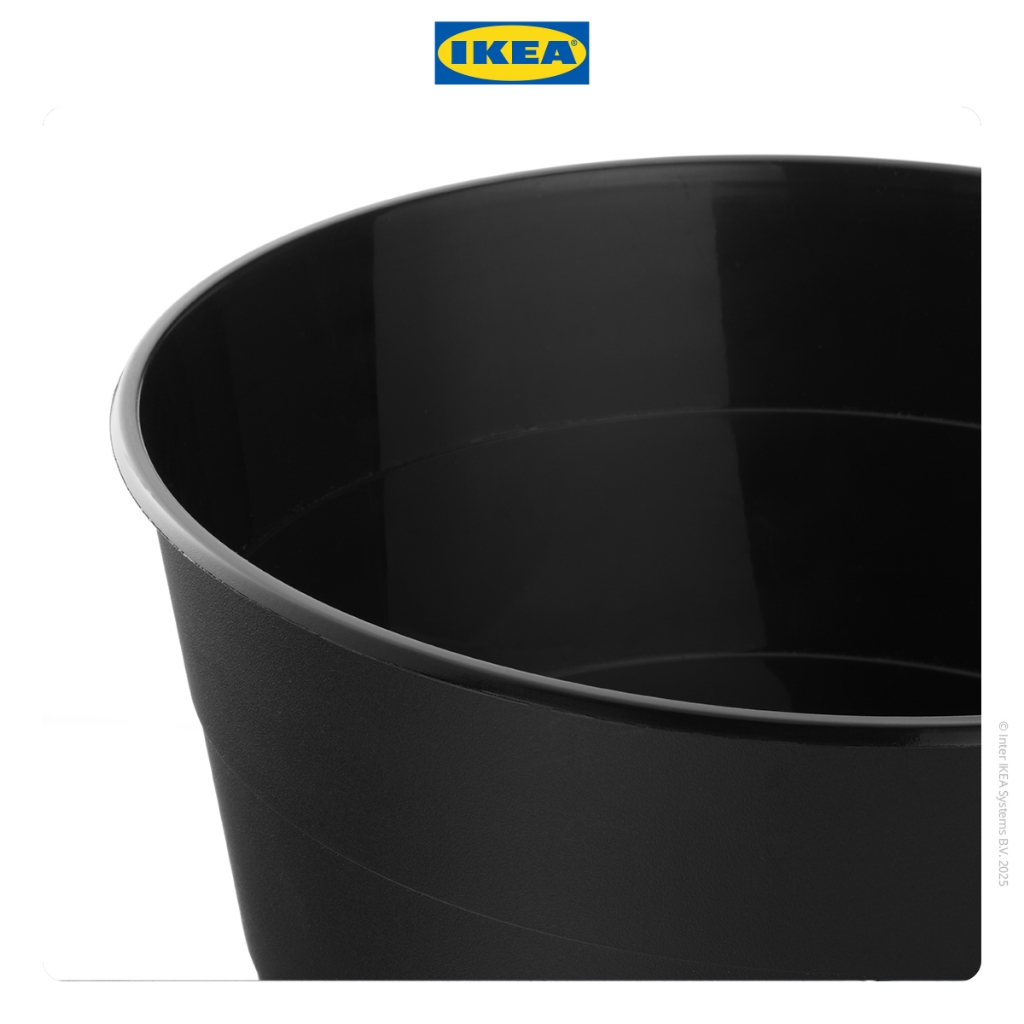 IKEA FNISS Tempat Sampah 10 Liter - Hitam