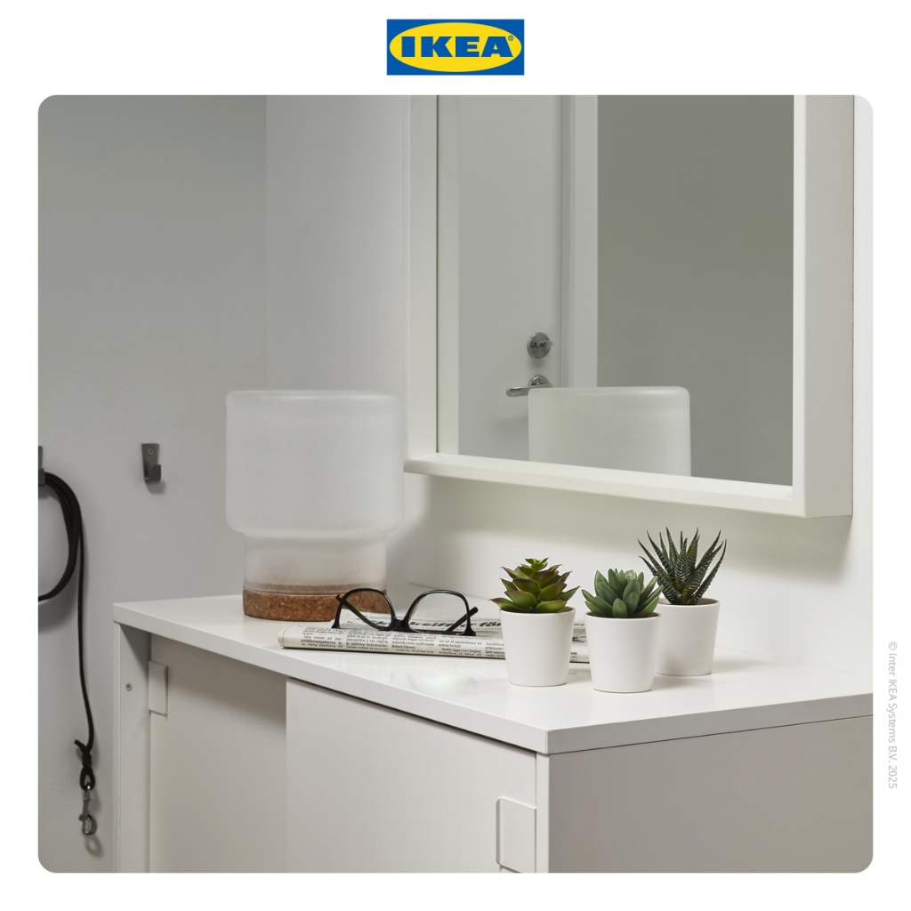 IKEA FEJKA Tanaman Hias Palsu Sukulen dengan Pot 6cm Isi 3pcs