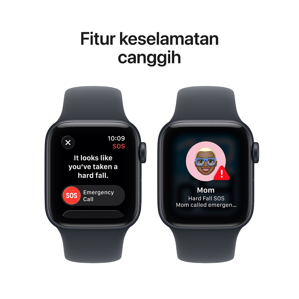 Apple Watch SE 3 GPS, Midnight Aluminium Case with Midnight Sport Band
