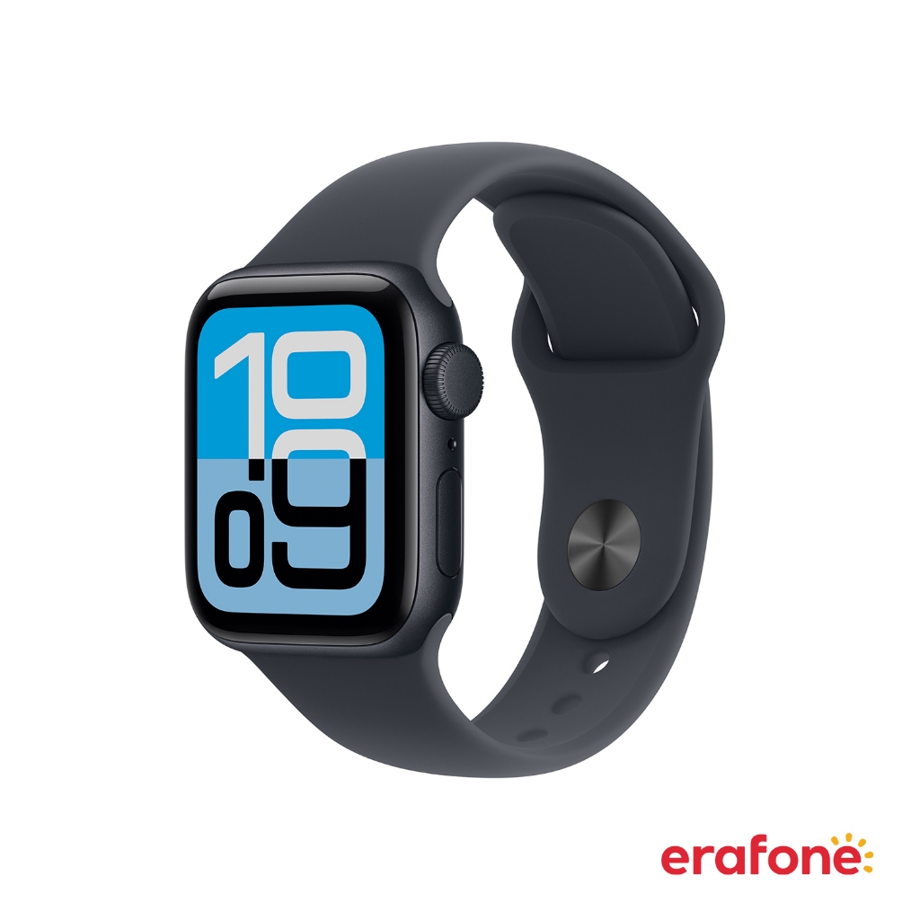 Apple Watch SE 3 GPS, Midnight Aluminium Case with Midnight Sport Band