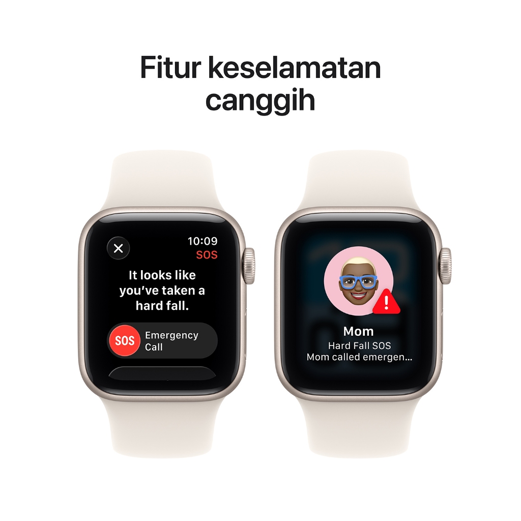 Apple Watch SE 3 GPS, Starlight Aluminium Case with Starlight Sport Band