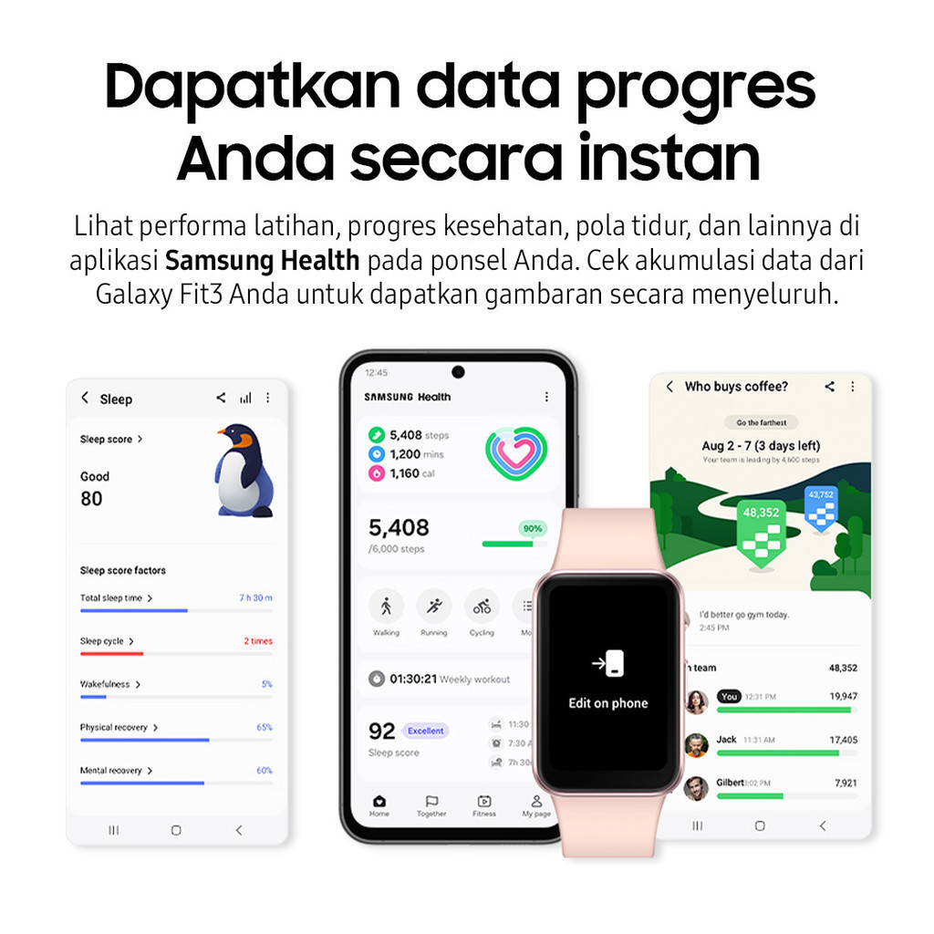 Samsung Galaxy Fit 3 - Gray